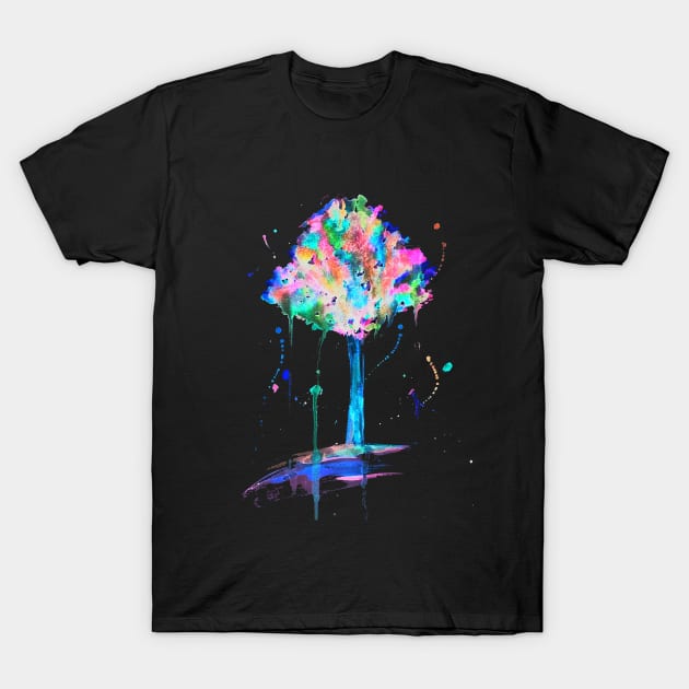 Neon Tree T-Shirt by Whettpaint